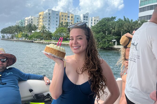 Miami Boat Rental for Day or Sunset Cruise with Captain - Haulover Sandbar, the best use of your stop
