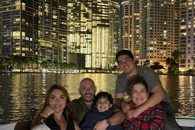 Miami Boat Tour –Day and Night Cruises with Champagne - Entering the Miami River and Brickell