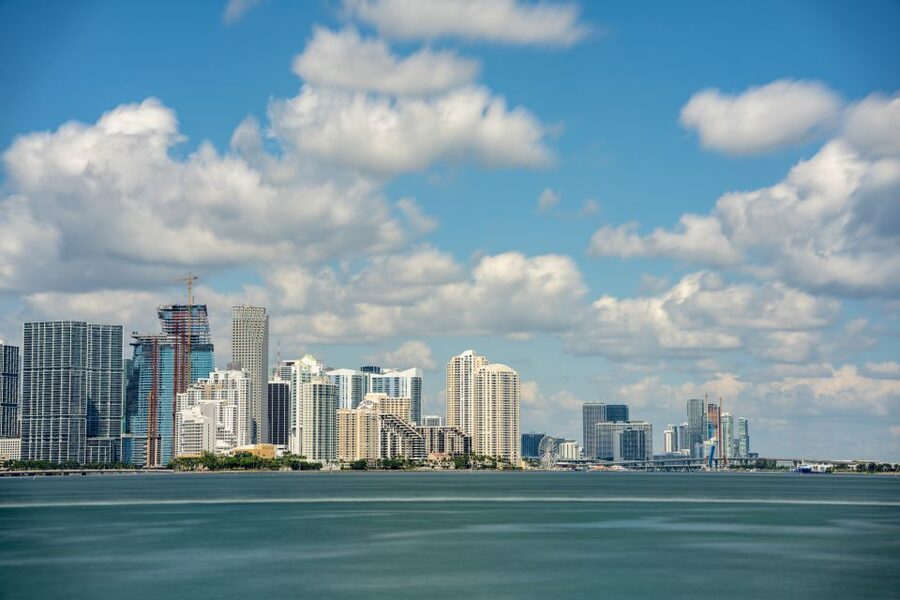 Miami: BYOB Private Yacht Cruise Play Your Own Music - Bayside Marketplace and the Ferris Wheel