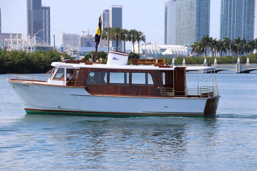 Miami: Miami Skyline Vintage Yacht Cruise, - Drinks, timing, and the $60 value