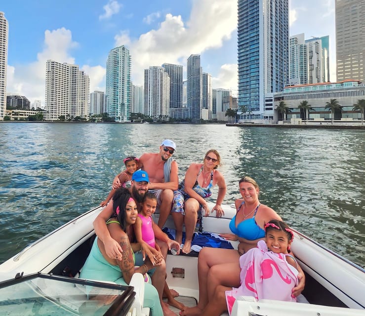 Miami: Private Boat Charter Guided and Tailored Experience - Swimming, music, and the floating mat