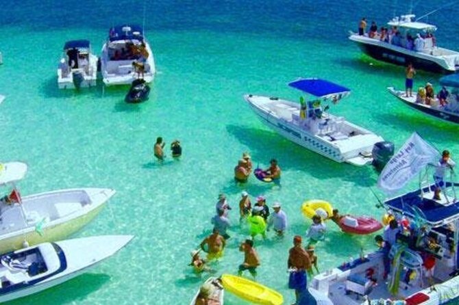 Miami: Snorkeling Adventure in Miami for Beginners Private Yacht - The island and sandbar stop