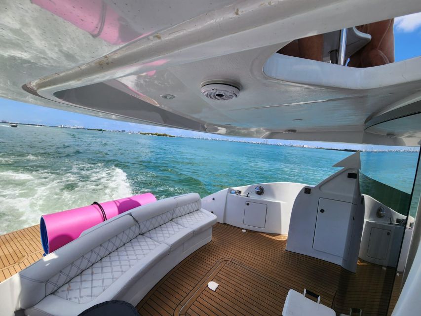 Miami Yacht Rental with Jetski, paddleboards, Inflatables - Who will enjoy this private charter most