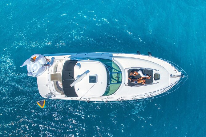 Montego Bay Private Yacht Tour with Open Bar and Lunch - Cruising toward the Fish and Bird Sanctuary