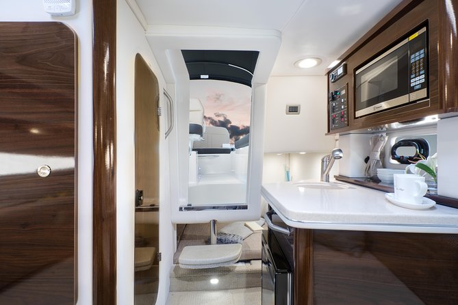 Motor Yacht (2020)Luxury Private Cruise Around Santorini - White Beach offers clear water and a quieter swim