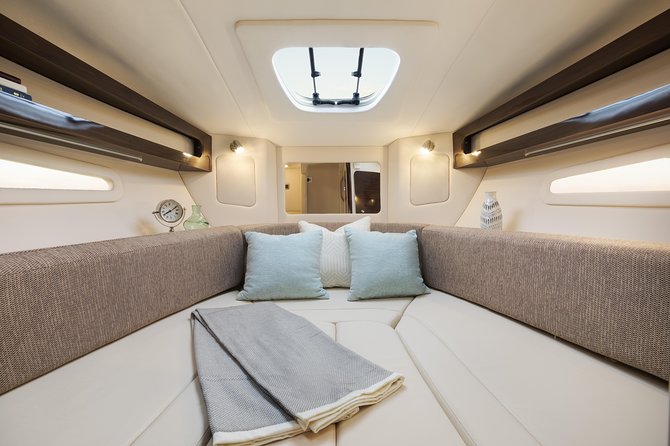 Motor Yacht (2020)Luxury Private Cruise Around Santorini - Nea Kameni and the hot springs are worth realistic expectations