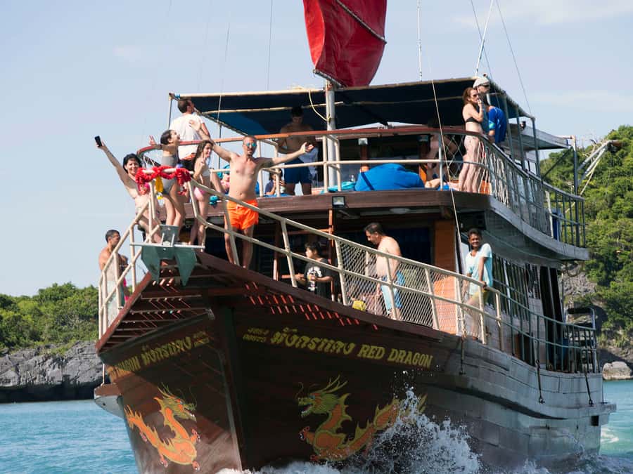Mu Ko Ang Thong: Private Day Charter in Classic Thai Yacht - What the $1,524 group price really buys
