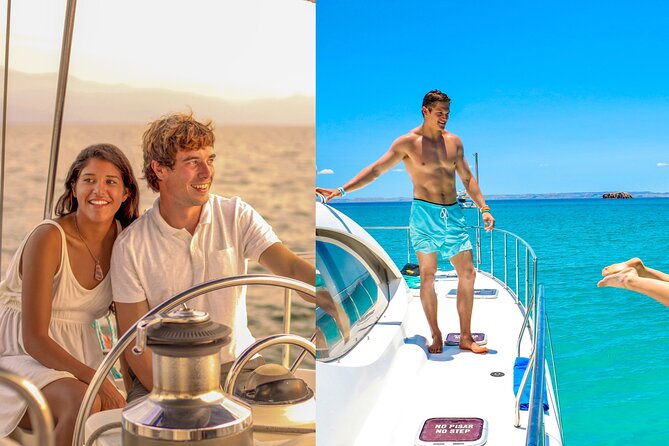 Multimillion Yacht Cabo Cruise Sunset or Snorkel Optional PICKUP! - Lover’s Beach, Divorce Beach, and Medano Beach
