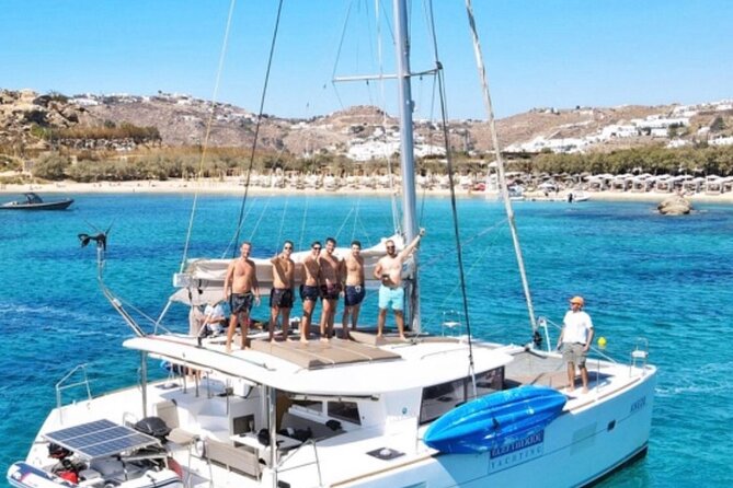 mykonos eleftheriou yachting Private tour mykonos delos renia - A slow cruise past Mykonos’s southern beaches