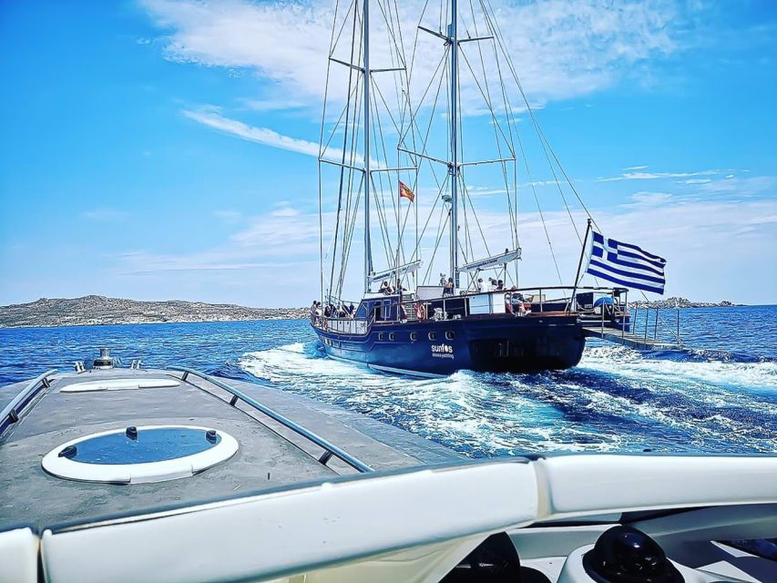 Mykonos: Yacht Cruise to Rhenia and Guided Tour of Delos - Two islands, two very different days out