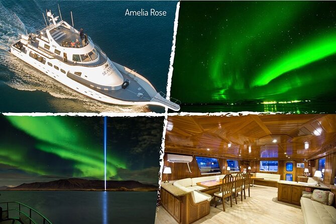Northern Lights Yacht Cruise in Reykjavik - Photographing the northern lights from a moving yacht