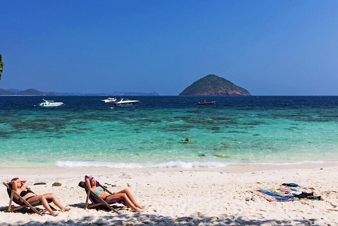 OMBRE Yacht Cruise to Racha & Coral Islands - Promthep Cape turns the return into an evening event