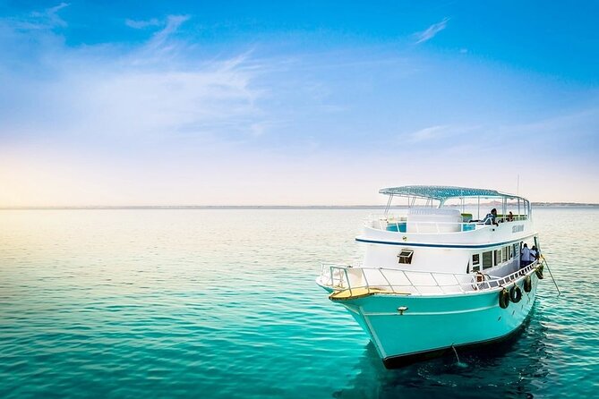 Orange Bay Island Luxury Boat With Lunch & Water Sport - Hurghada - Banana boat, quadra rides, and the liveliest part of the day