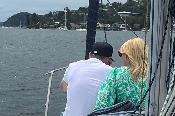 Overnight Private Yacht Stay at Palm Beach - Sunset views toward Ku-ring-gai Chase National Park