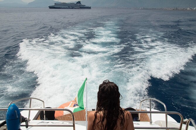 Palermo from the Sea : Luxury Trip between Crystalline Bays, BBQ and Relax - Isola delle Femmine and the marine reserve