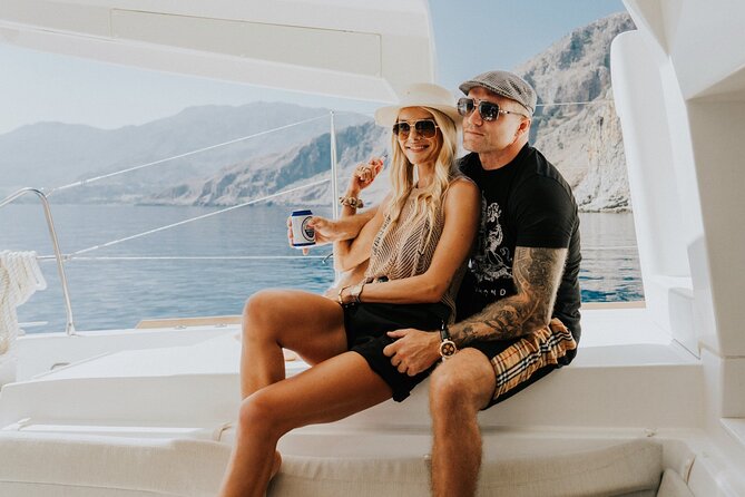 Panormo: Luxury Catamaran Cruise with Lunch & Open Bar - A food-focused day at sea