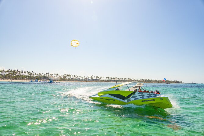 Parasailing Yacht Experience in Punta Cana - From Playa El Cortecito to the parasailing boat