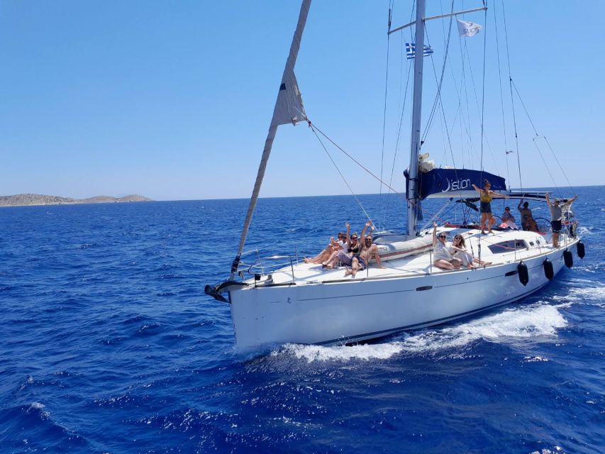 Paros: Full-Day Sailing Yacht Cruise - Leaving Paros from Piso Livadi