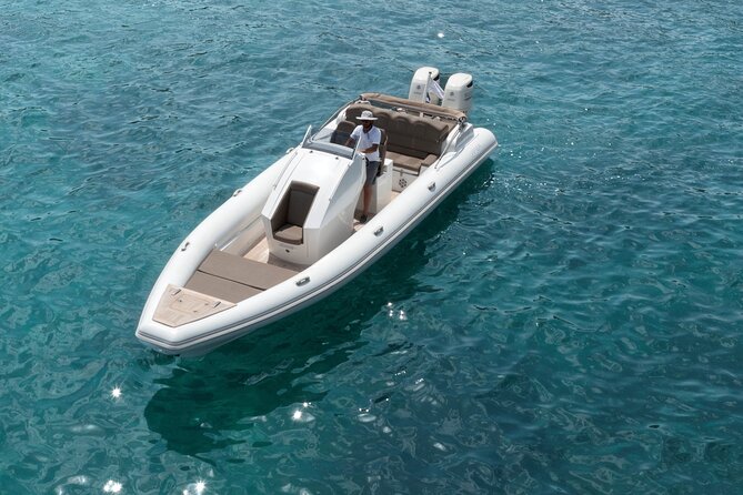 PAROS Private premium boat trip to Antiparos & Despotiko islands - Swimming in the Blue Lagoon
