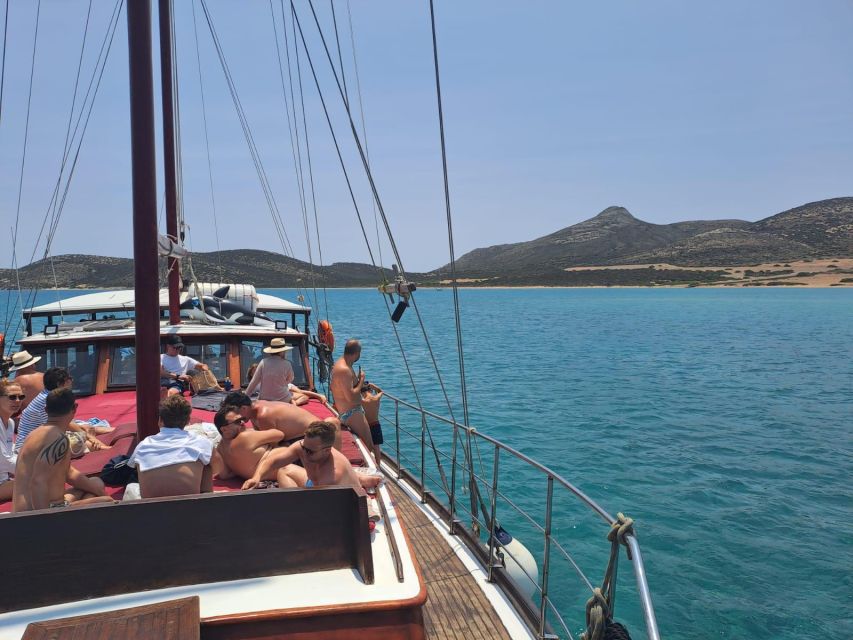 Paros: Traditional Gulet Shared or Private Island Cruise - Leaving Piso Livadi at 10 a.m.