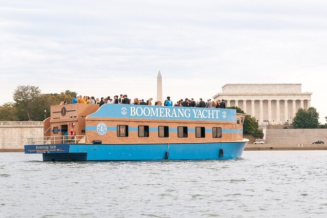 Party Yacht Cruise along Potomac River - Georgetown is the right place to begin