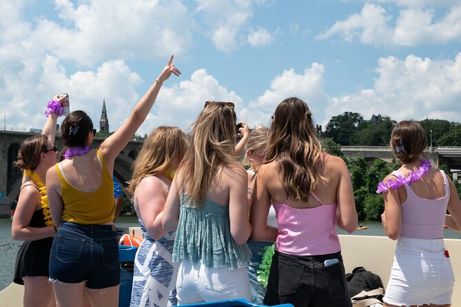 Party Yacht Cruise along Potomac River - Distant landmarks add to the wide view