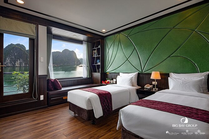 Peony Cruise Luxury Cruise in Halong Bay & Lan Ha Bay (2D1N) - Checkout, brunch, and the return to port