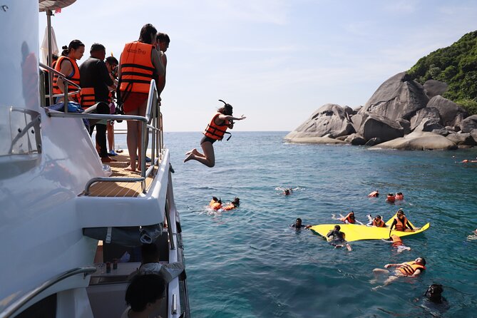 Phi Phi Island & Maiton Island Full Day Tour with Luxury Yacht - Snorkeling around Phi Phi Lee