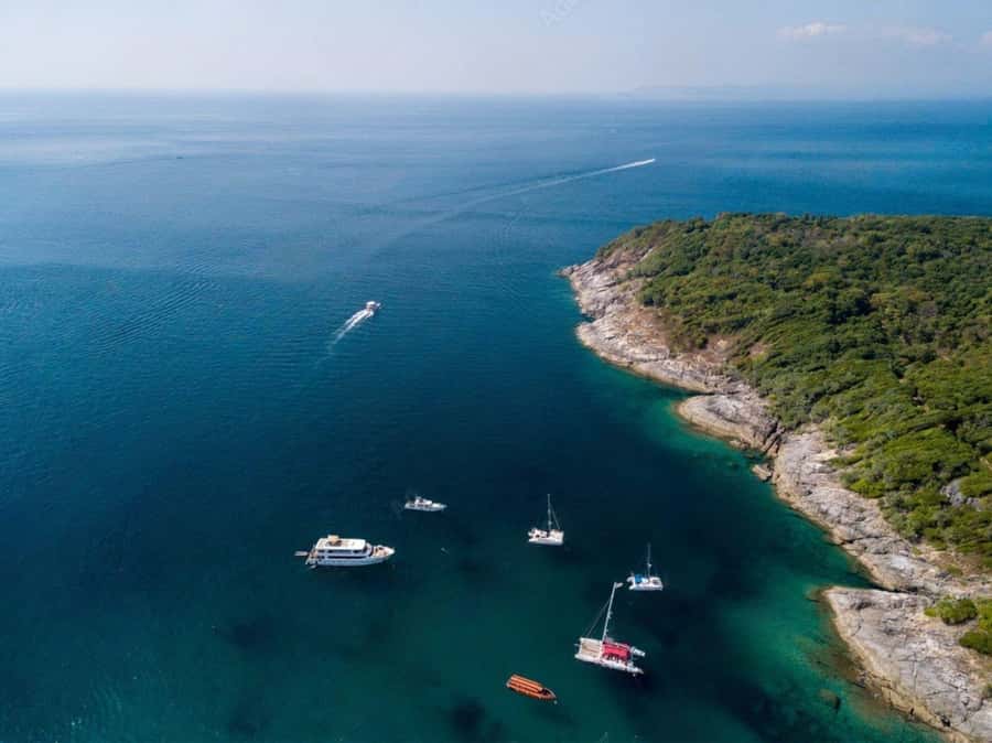 Phuket: Coral and Racha Island Yacht Tour with Lunch - Racha Yai is the main water stop