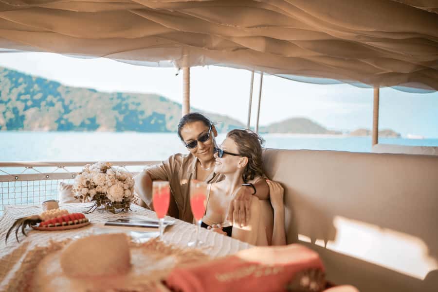 Phuket: Coral & Racha Sunset Luxury Catamaran Party Cruise - Racha Island is the active part of the afternoon