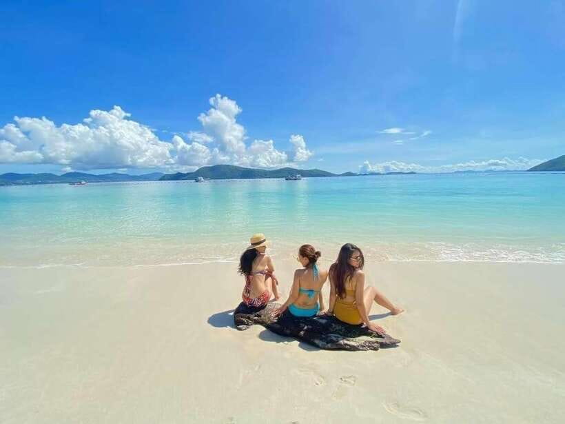 Phuket: Coral Yacht Boat Tour to Coral Island with Sunset - Banana Bay and the extra cost of water sports