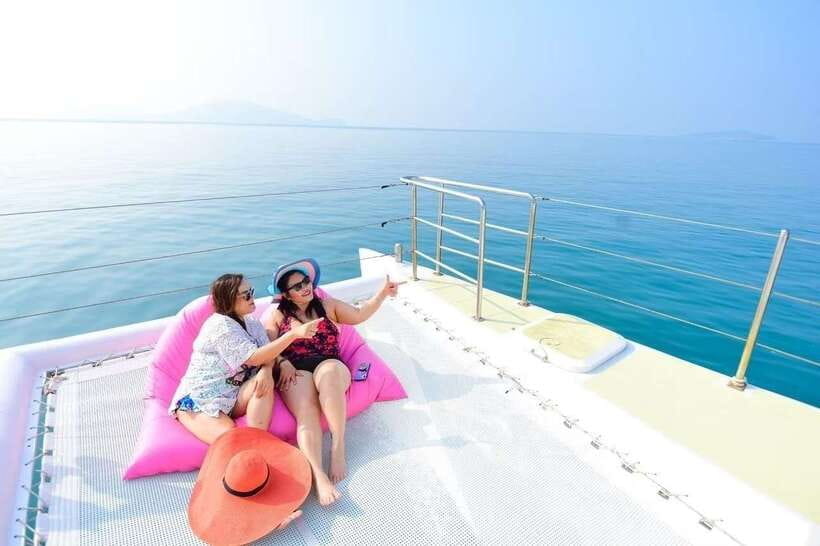 Phuket: Coral Yacht Boat Tour to Coral Island with Sunset - Maiton Island and the chance of dolphins