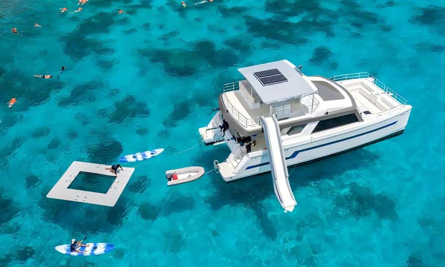 Phuket: Indigo Luxury Yacht to Phi Phi, Maya & Maithon - A full day from Phuket, with a busy start