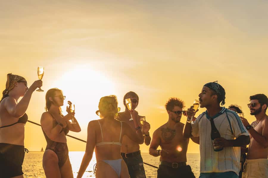 Phuket: Racha & Coral Island Day Trip by OMBRE Yacht - Banana Beach on Koh Hey: A Gentle First Stop
