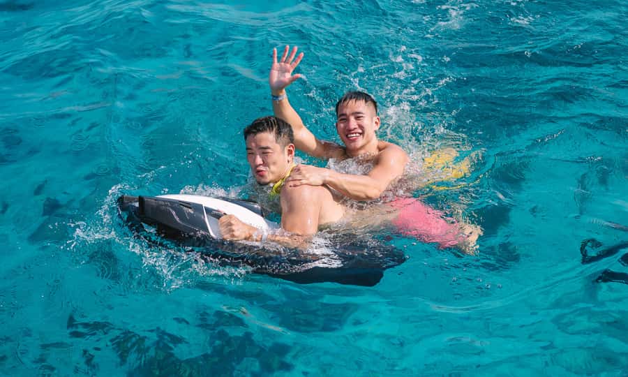 Phuket: Sailing Yacht Island Hopping & Party Full-Day Cruise - When the catamaran becomes a dance floor