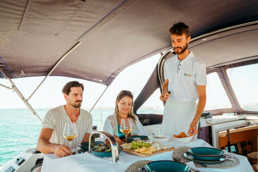 Portimao: Sunrise Luxury Sail-Yacht Cruise - Key points to know before you book