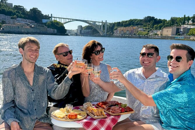 Porto: 6 Bridges Private Douro River Yacht w/ Food & Wine - Arrabida bridge and Porto’s postcard riverfront