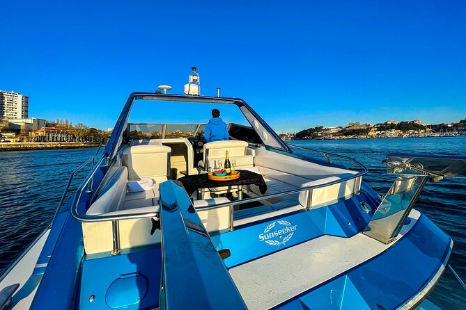 Porto: Private Yacht Cruise with Local Wine, Snacks and 6 Bridges - Wine, Port, and the food on board