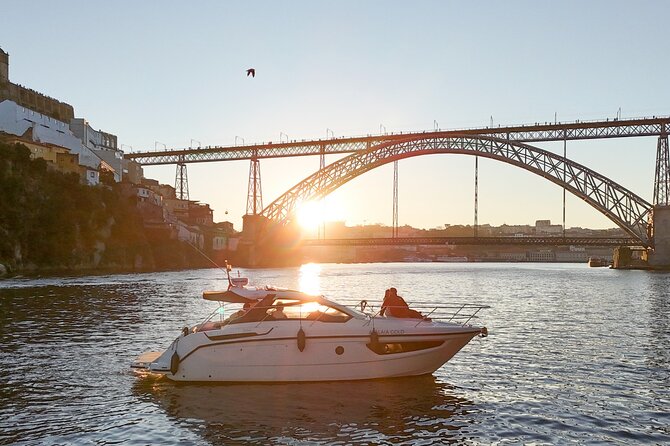 Porto: Private Yacht Experience with Local Wines & Snacks - São João and D. Maria Pia: Porto’s first bridge views