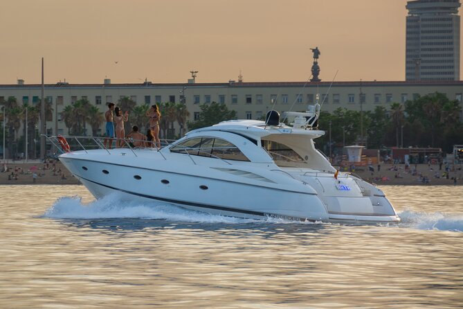Premium Experience on a Sunkeeker Yacht in Barcelona - Leaving from Moll de la Ronda in Sant Adrià de Besòs