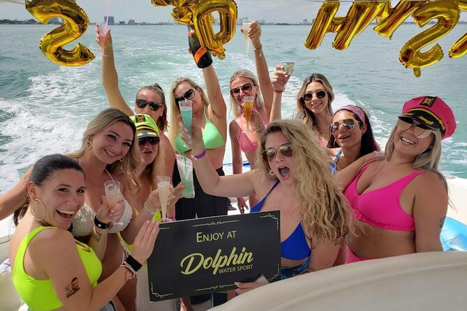 Premium Miami Yacht Tour Experience: Captain, Champagne & Party! - A yacht set up for a private party