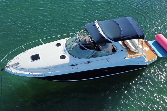 Private 4 Hours Sea Ray 34 Foot Yacht Rental in Miami - A private yacht day from Miami