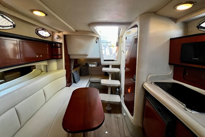 Private 4 Hours Sea Ray 34 Foot Yacht Rental in Miami - The captain and communication