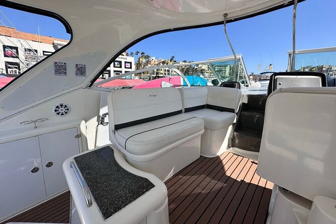 Private 42-foot luxury yacht tour in Los Cabos - The value of two hours and a private group