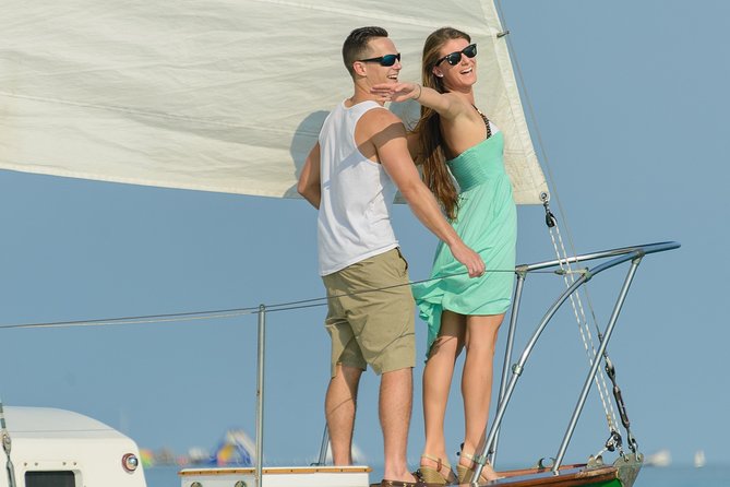 Private 90-Minute Harbor Sailing Charter in Key West - High Tide and the private sailing setup