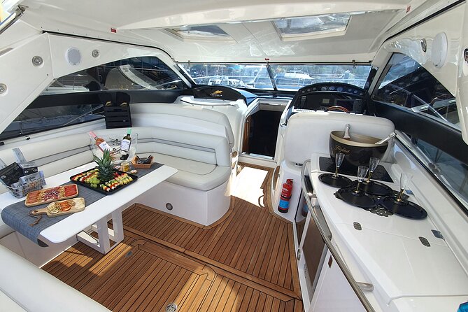 Private Afternoon Yacht Cruise from Albufeira Marina - Swimming, snorkeling, and the sea-level platform
