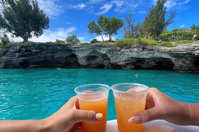 Private Bermuda Boat Charter Cliff Jumping, Islands & Sightseeing - Mangrove Bay for a quieter hour