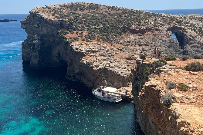 Private Boat Charter Blue Lagoon Crystal Lagoon and Comino - A private start from Cirkewwa