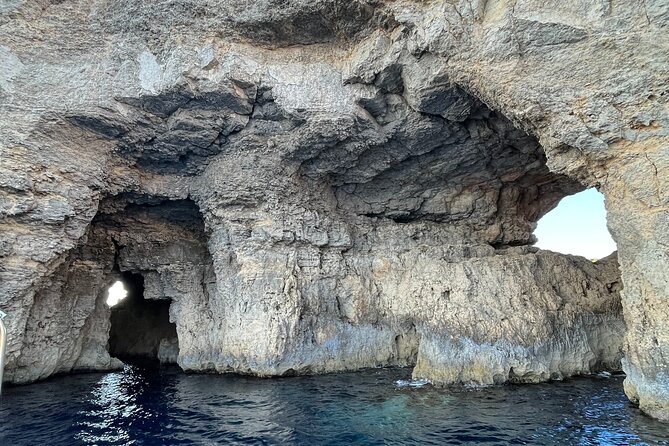 Private Boat Charter Blue Lagoon Crystal Lagoon and Comino - L-Ghar ta Bla Saqaf and the changing pace