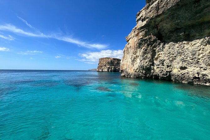 Private Boat Charter Blue Lagoon Crystal Lagoon and Comino - What the $337.34 group price really means